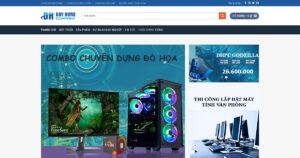 Thiết kế website Máy tính