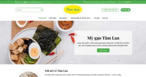 Thiết kế website Mỳ gạo