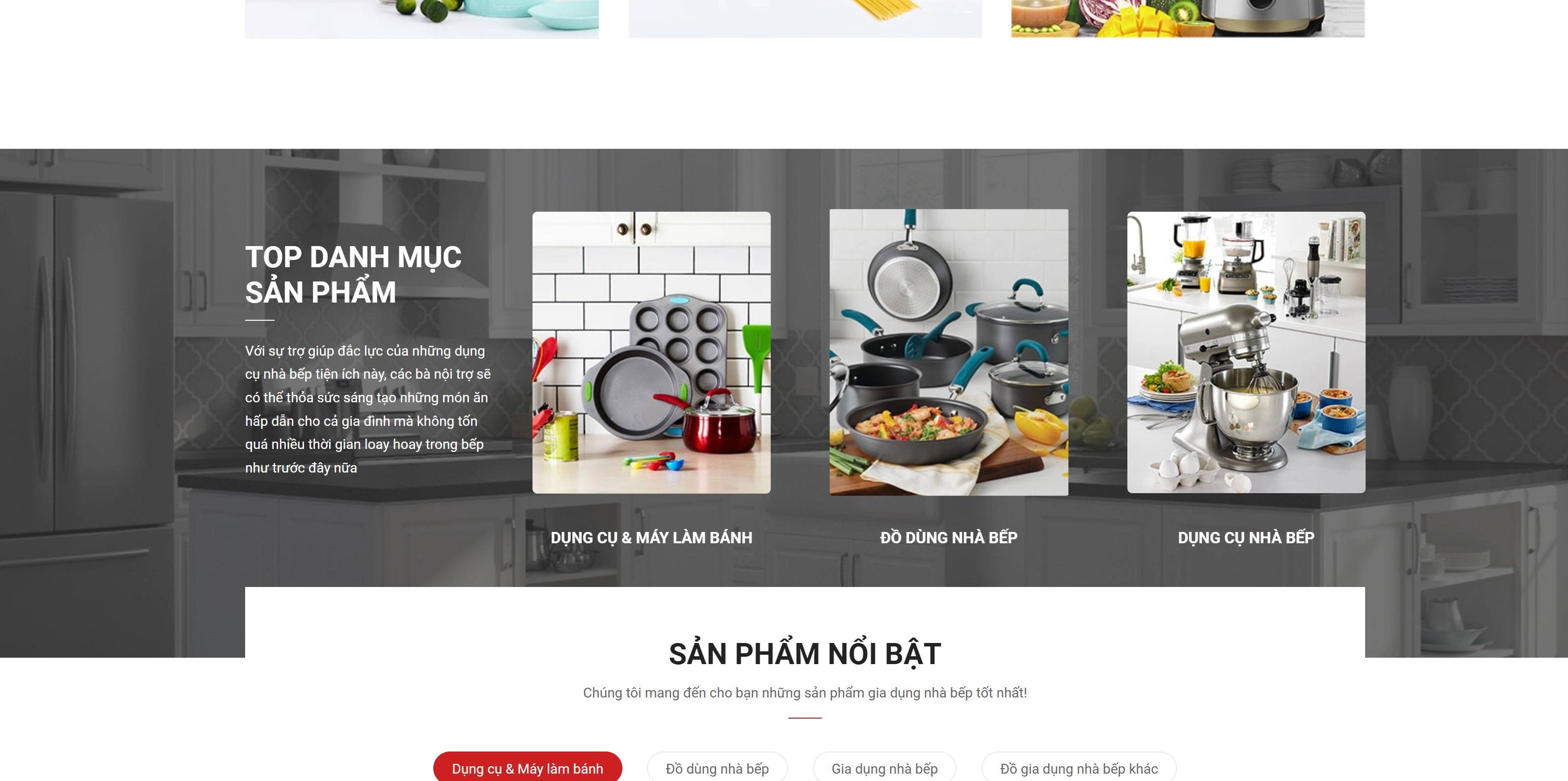 Thiết kế website đồ gia dụng đẹp mắt thu hút khách hàng