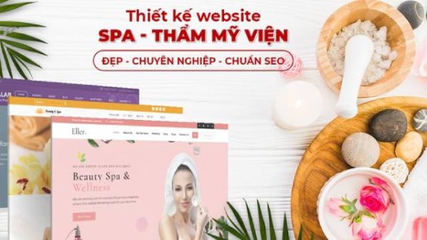 thiet ke website spa lam dep tham my 2