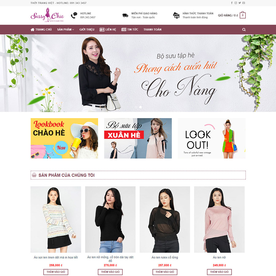 thiet ke website thoi trang 6