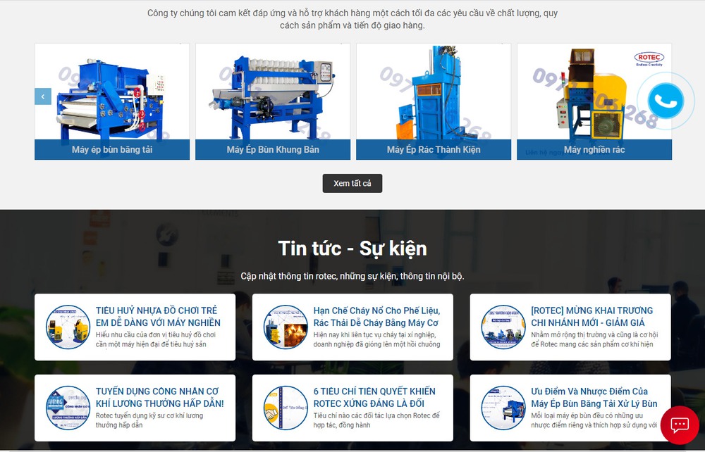 Thiet ke website dich vu co khi chuyen nghiep 1