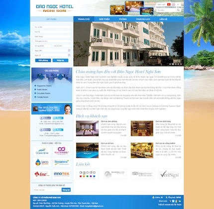 thiet ke website homestay 5