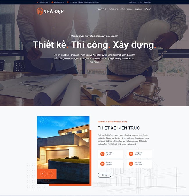 website dich vu xay dung 5